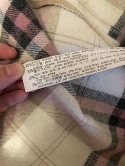 Плотная рубашка смесовая шерсть zara