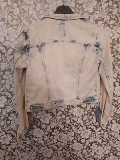Джинсовая куртка bershka