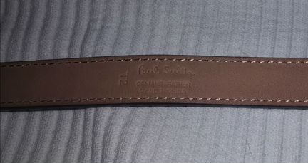 Кожаный детский ремень Paul Smith 60 см оригинал