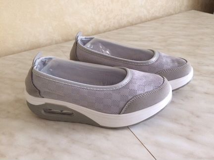 Летние туфли из текстиля