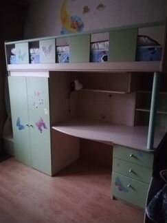 Кровать чердак