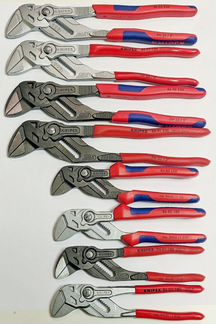 Клещи гаечный ключ knipex 86 05 180 T и компания