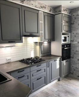 Угловая кухня на заках S91