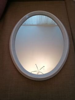Зеркало для ванной овальное