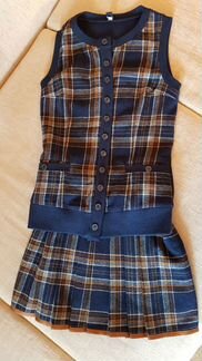 Юбка и жилетка Маленькая Леди, б/у