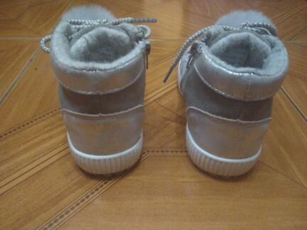 Ботинки на байке для девочки Котофей р.27