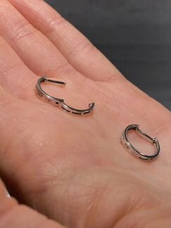 Серьги Sunlight из белого золота с бриллиантами