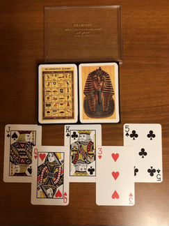 Карты пластиковые новые египет