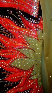 Купальник для художественной гимнастики р.128-135