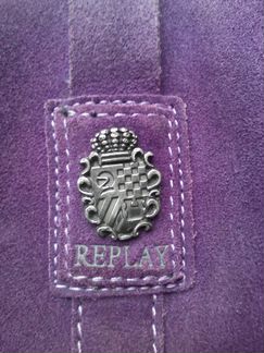 Сапоги натуральная кожа Италия Replay р.32