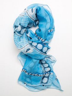 Платок Burberry шелковый