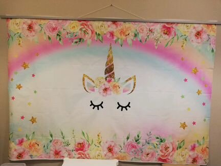 Декор день рождения единорог