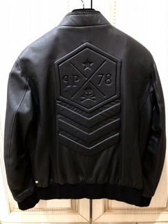 Philipp Plein Куртка Кожаная Оригинал Италия