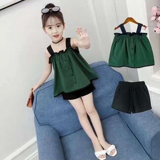 Комплект блуза и шорты