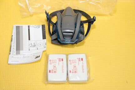 Полумаска 3M 6502QL/6503QL + фильтр FFP3