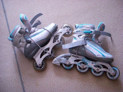 Ролики. Женские роликовые коньки MaxCity. 38 р