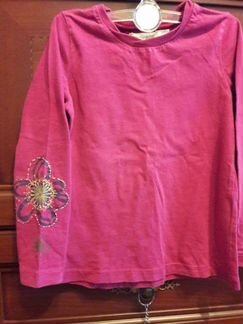 Джинсовый сарафан+кофточка в комплекте на 4-5лет