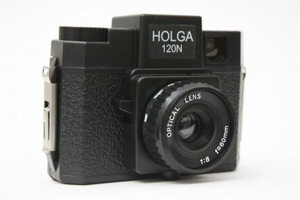 Holga 120 N Camera - (Black )