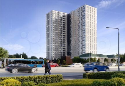 3-к квартира, 73.2 м², 14/24 эт.