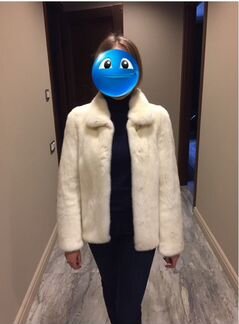 Норковый полушубок 42 (S)