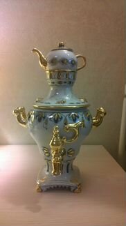 Гжельский самовар (сувенирный)