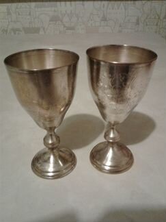 Рюмочки из мельхиора