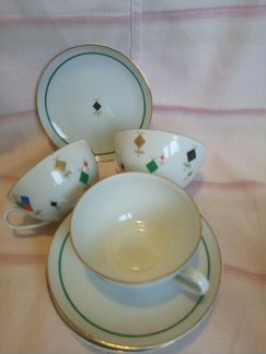 Сервиз Чайно-кофейный лфз 50 - 60е годы