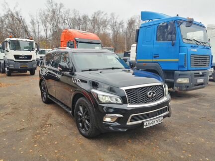 Infiniti QX80 5.6 AT, 2016, 98 810 км