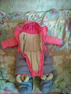 Детский комбинезон-трансформер осень-зима