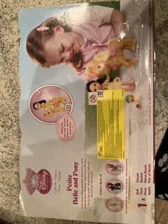 Кукла Disney princess Belle and pony. Принцесса Ди