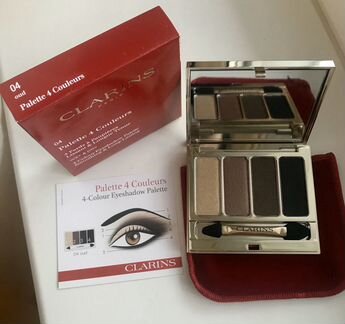 Четырехцветные тени для век Clarins 04 Oud
