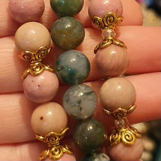 Браслеты из натуральных камней.Ручная работа