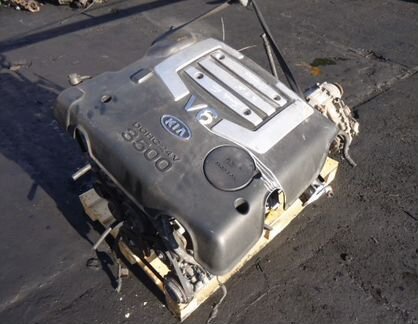 Двигатель Hyundai 3.5 G6CU Хендай Санта фе двс бу