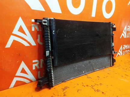 Радиатор двигателя (двс) Audi A6 5 C8 2018-Нв