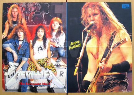 Плакаты Metallica (Thrash Metal )
