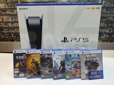 Новая Игровая приставка Sony PlayStation 5 (PS5)