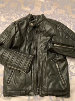 Кожаная куртка Zara