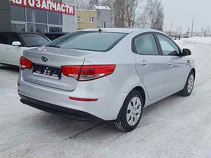 Kia Rio 2015 серебристый