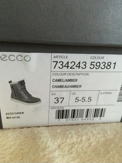 Ботинки ecco,р.37