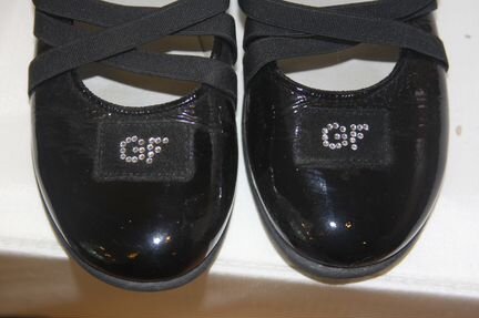 Эффектные лаковые туфли GF Ferre Kids родные