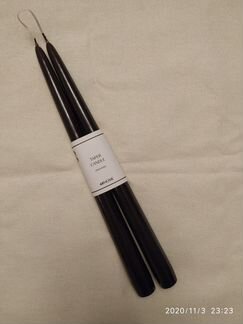 Свечи черные H&M home новая свеча адвент
