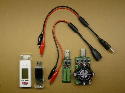 USB тестеры и нагрузка