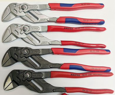 Клещи гаечный ключ knipex 86 05 180 T и компания