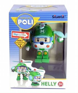 Машинка Robocar Poli Silverlit Вертолетик Хэли тра