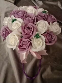 Букет из Мыльных Роз