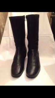 Сапоги кожа