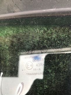 Стекло кузовное заднее левое Hyundai I30 1.4 2010