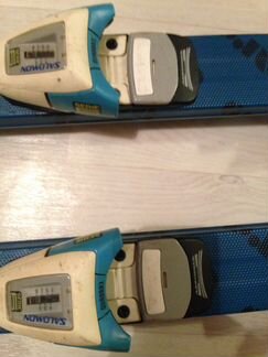 Горные лыжи нов Volkl 160см с крепление Salomon