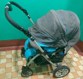 Коляска-книжка Jetem голубая