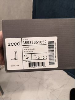 Сапоги женские ecco alta 359823/51052 41-й размер